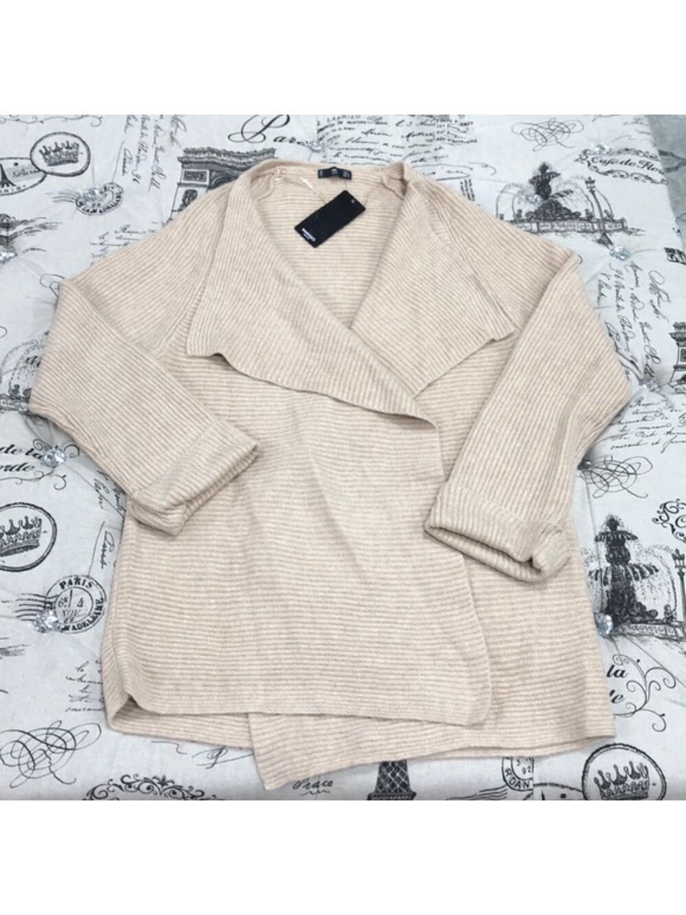 Mango Camp-Collar Cardigan - Picture 4 of 6